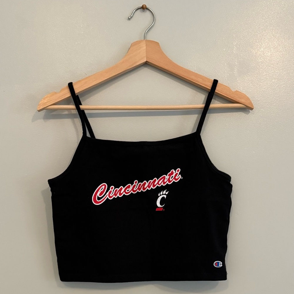 UC Bearcats Champion Cropped Tank